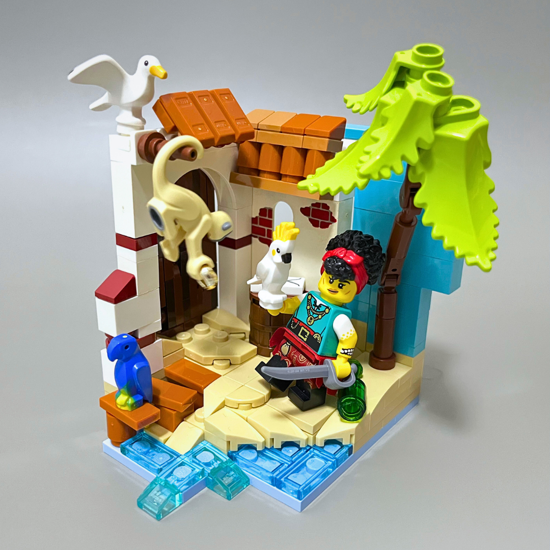 Minifigure Habitats for LEGO CMF Series 27: Constraints That Spark